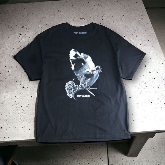 POP SMOKE DOVE TEE - Picture 1 of 1